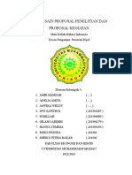 Mendesain Proposal Penelitian Dan Proposal Kegiatan