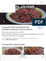 ¡La Guarnición Pe!ecta! Así Puedes Preparar Arroz Al Olivar para La Cena de Nochebuena