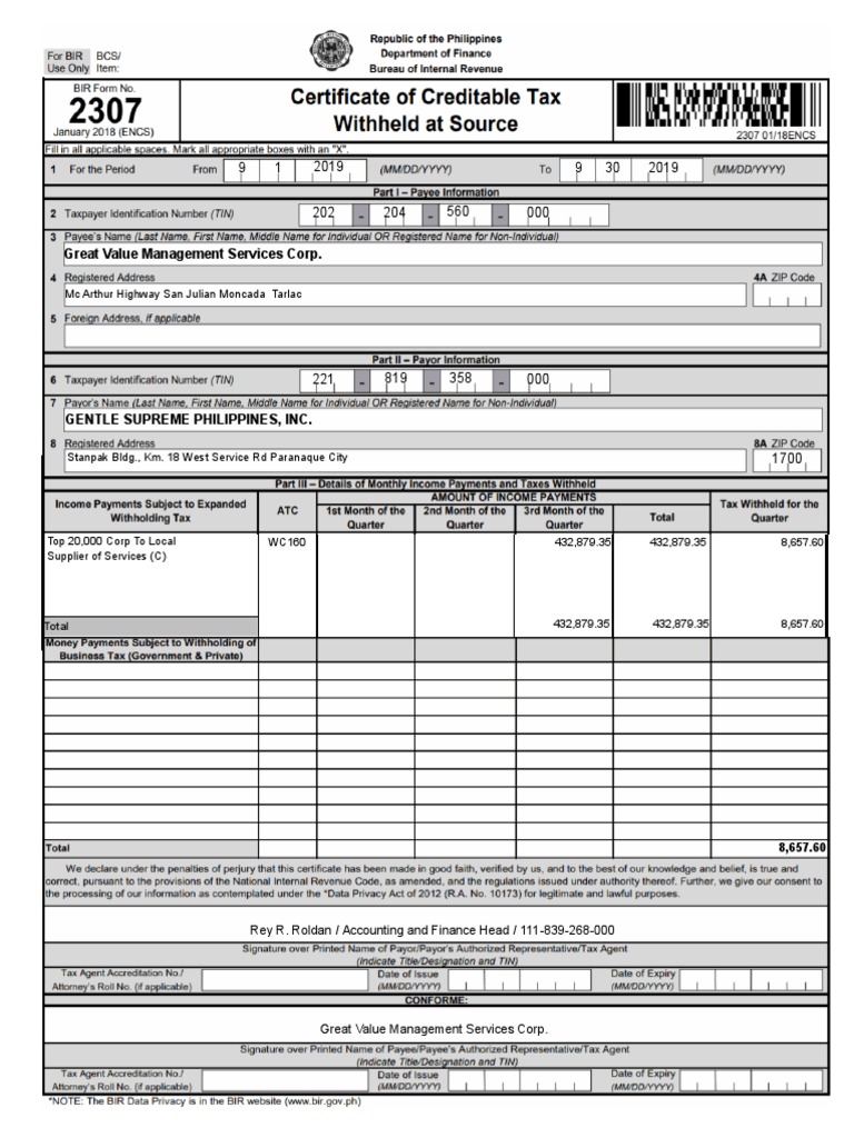 Great Value Management Services Corp. Overview | PDF