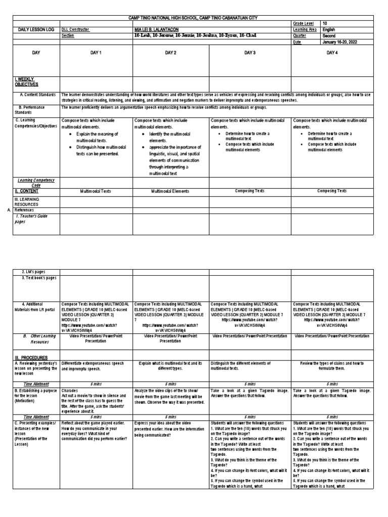10-Leah, 10-Jerome, 10-Jennie, 10-Joahna, 10-Zyron, 10-Chad: Learning ...