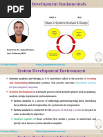 Unit 1-System Development Fundamentals