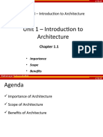 EG2107AR - Introduction To Architecture