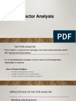 Factor Analysis