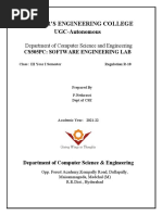 Cse R18 Iii-I Se Lab Instruction Manual