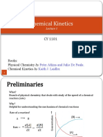 Books: Physical Chemistry by Chemical Kinetics by