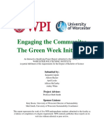 Go Green Week - Final Paper