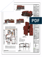 Back Elevation 3 Side East Elevation 4: 3D View