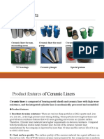 Main Products: Ceramic Liner For Non-Excavating Areas Ceramic Liner For Mud Pump Ceramic Liner For Mud Pump