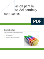 Capacitación Comité y Comisiones