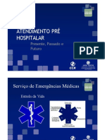 História e evolução dos serviços de atendimento pré-hospitalar no Brasil