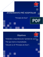 Os 14 Princípios de Ouro do Atendimento Pré-Hospitalar