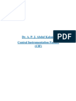 Dr. A. P. J. Abdul Kalam Central Instrumentation Facility (CIF)