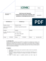 Protocolo de Traslado Intrahospitalario para Pacientes Con Sospecha o Confirmación de Covid 19 31072020