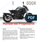 Manual de Propietario Voge 500R Es