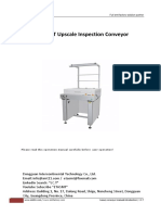 I.C.T Upscale Inspection Conveyor V1.0 - HC1000 With Light
