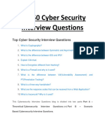 Cyber Security Questions