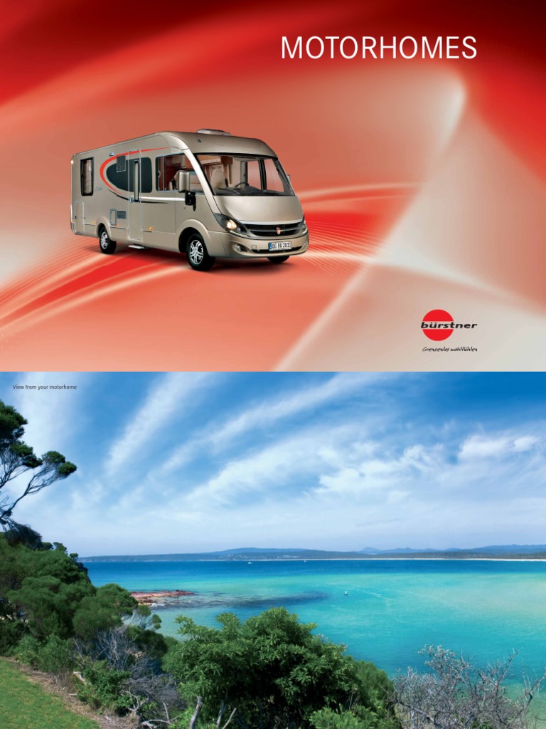 Buerstner Complete Brochure Motorhomes UK 2011 | PDF | Bed | Refrigerator