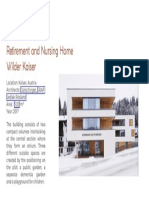 Case Study: Retirement and Nursing Home Wilder Kaiser