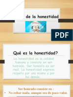 La importancia de la honestidad