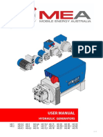 User Manual: Hydraulic Generators