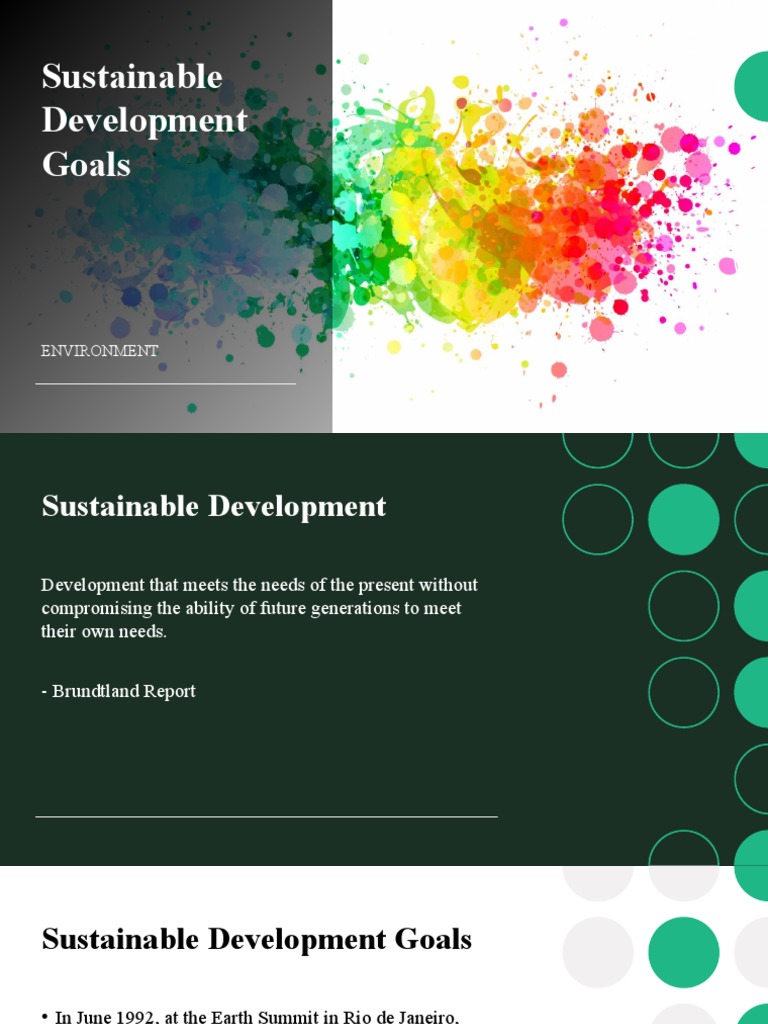 Understanding Sustainable Development Goals | PDF | Sustainability ...