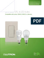 Caseta Lutron Bulb List