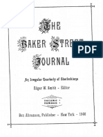 Baker Street Journal v1n1 - January 1946