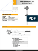 Thermocouple For Thermocouple For Pellet Plant Pellet Plant