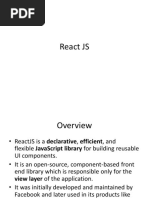 React JS Intro