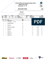 Women's 400m Freestyle Final at 16th FINA World Swimming Championships (25m