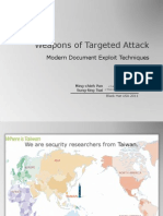 Black Hat USA 2011 - Weapons of Targeted Attack
