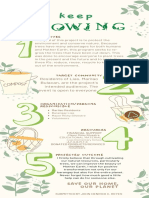 Green Organic Living A Zero Waste Life Infographic