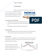 How Nokia Got Acquired by Microsoft