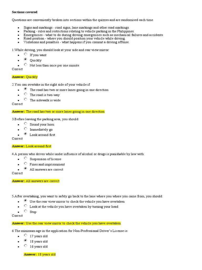 Lto-Exam Reviewer | PDF | Transport | Land Transport