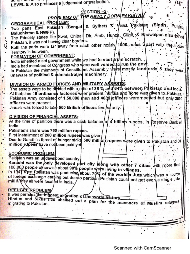 Junaid Akhter Section 3 History | PDF