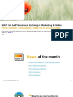 June 2021: Map For Sap Business Bydesign Marketing & Sales