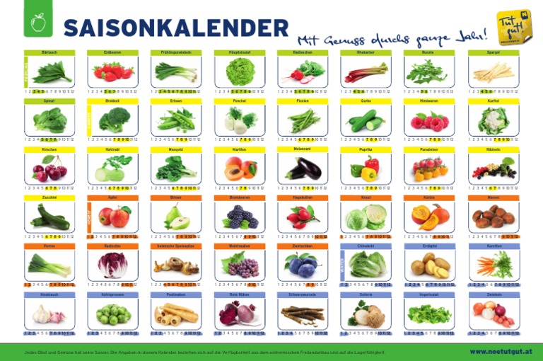 Saisonkalender PDF