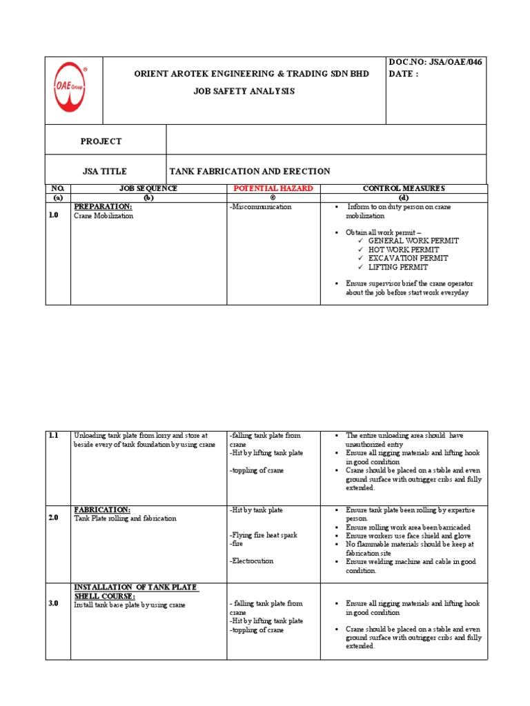 jsa-for-tank-pdf