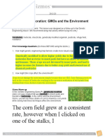 GMO Corn Yields & Environmental Impacts