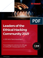 Leaders of The Ethical Hacking Community 2021: A C - EH Hall of Fame Annual Report