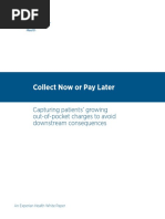 Collect Now or Pay Later White Paper