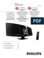 Philips Mini Stereo dcm292 - 37b Manual