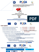 Proiect Dezvoltarea Competențelor Personalului Implicat În Procesul de Achiziții Publice În Administrația Publică Din România"