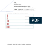 Evaluación Sumativa de Matemáticas 4° Básico