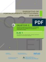 Dispositivo de Fortalecimiento Institucional O2 E1