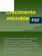 Crecimiento Microbiano