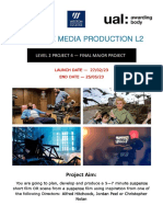 Project 4 - FMP - Brief Level 2