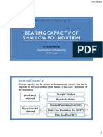 GTE-2 (CE355) - Bearing Capacity of Shallow Foundation