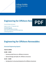 Engineering Offshore Renewables - BF 2022