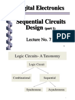 Digital Electronics Sequential Circuits Design Part 1